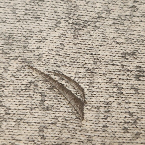 Nautica Men's Long Sleeve Heather Gray Fleece Pullover Jacket Size L/G - Picture 5 of 12